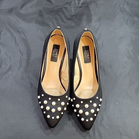 JONES NEW YORK BEYON POINTED TOE  SATIN WOMEN'S PUMP - Picture 3 of 16